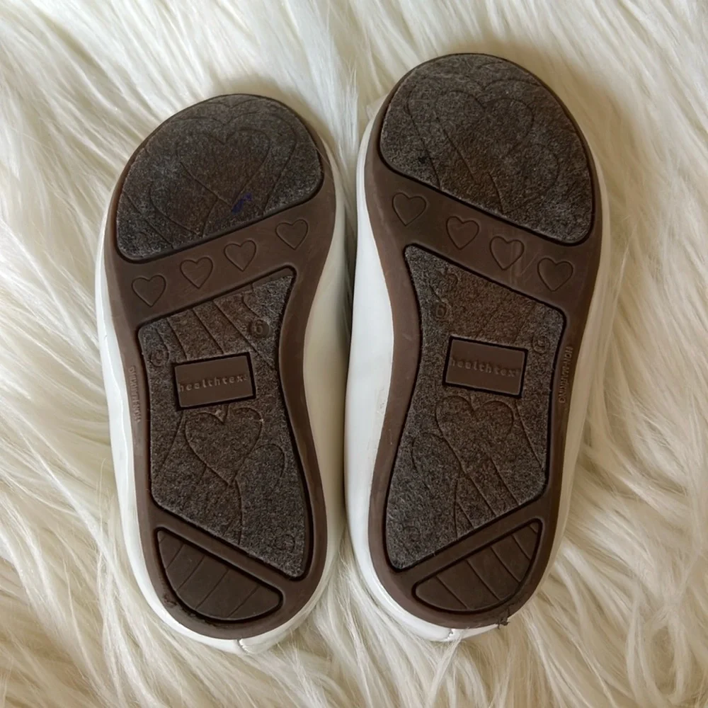3 for $12🐣 Healthtex Toddler White Patton Leather Slip on Maryjane Flats size: 6